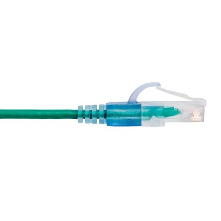 Monoprice SlimRun Cat6A Ethernet Patch Cable - Snagless RJ45_ UTP_ Pure Bare Cop 29441